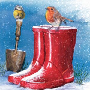 Welly Good Friends Christmas Card